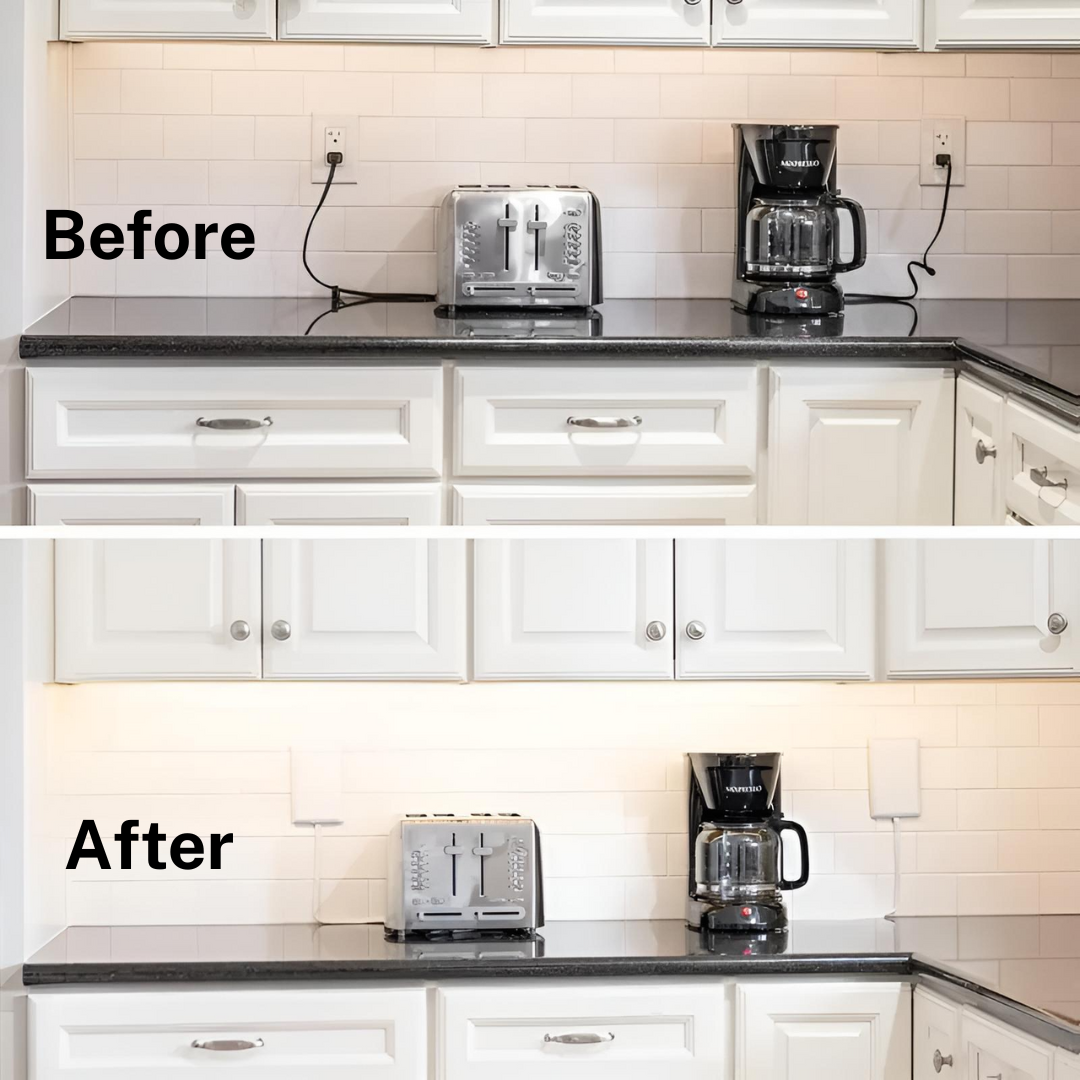 FlushFit™ Ultra-Thin Outlet Extender
