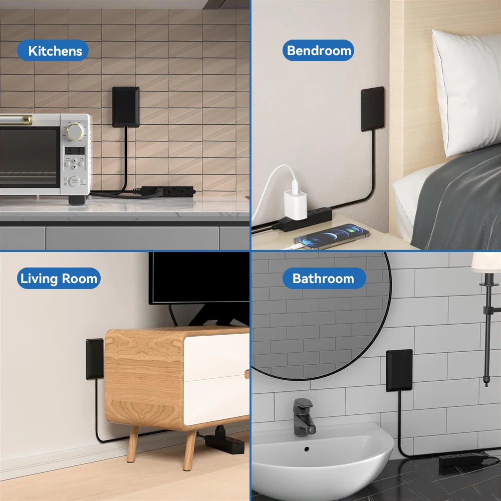 FlushFit™ Ultra-Thin Outlet Extender