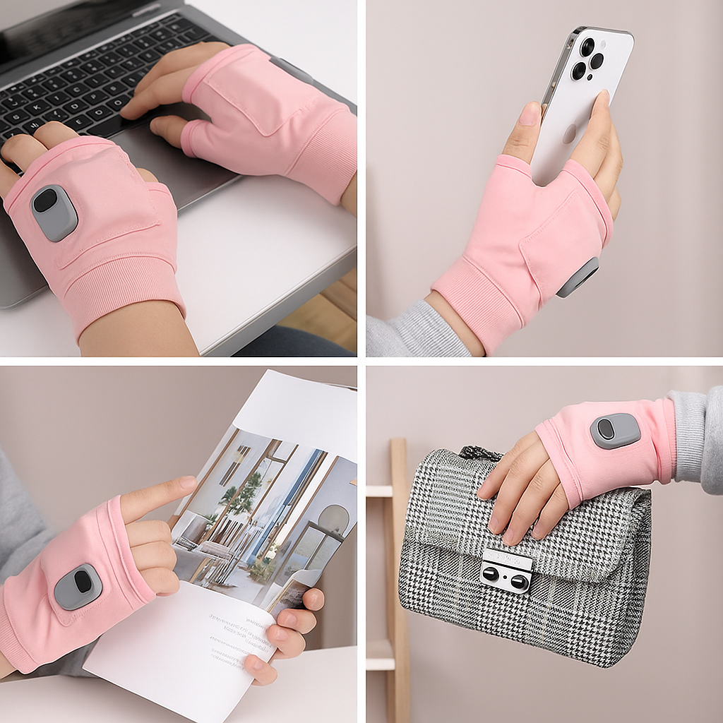 Zenixo WarmCore 360™ Heated Hand Wraps – One Size Fits All (For All Adult Hands)